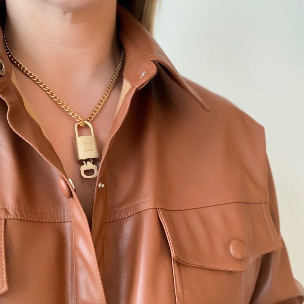 Louis Vuitton Padlock Necklace